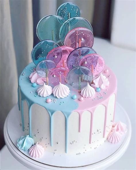 Lollipop Cake For Twins Birthday Party 15th Birthday Cakes Twin