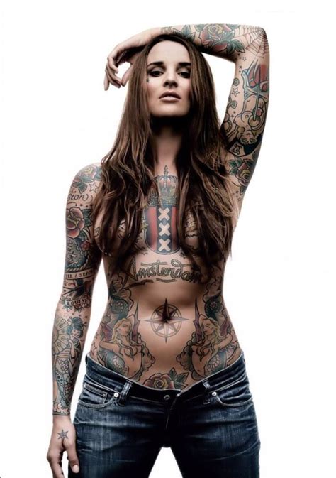 Beautiful Tattooed Girls Women Daily Pictures For Your Inspiration Girl Tattoos Body