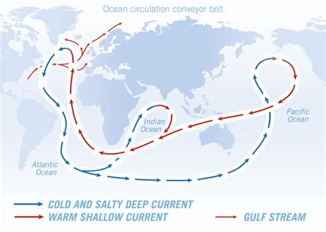 Esa Ocean Circulation Conveyor Belt