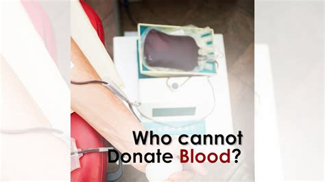 Who Cannot Donate Blood Youtube