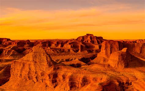 Gobi Desert Sunset Windows 10 Hd Wallpaper Preview