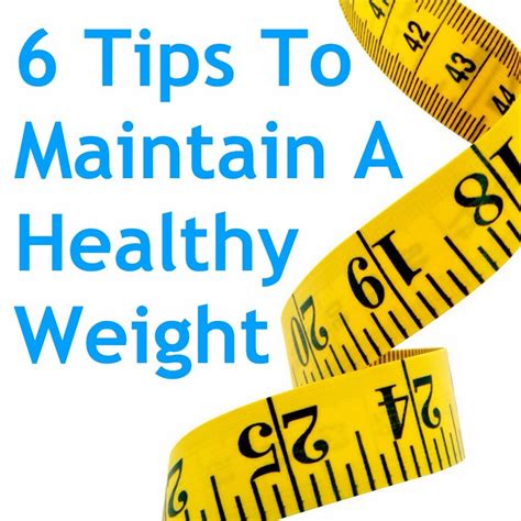 The Healthy Life Maintaining A Healthy Weight