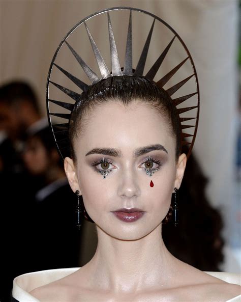 LILY COLLINS at MET Gala 2018 in New York 05/07/2018 – HawtCelebs