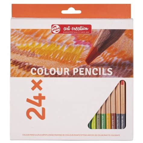 Art Creation Coloured Pencil Set 24 Art Supplies From Crafty Arts Uk