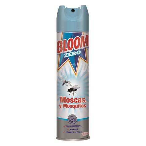 Bloom Insecticida Max Sensitive Contra Moscas Y Mosquitos 400 Ml