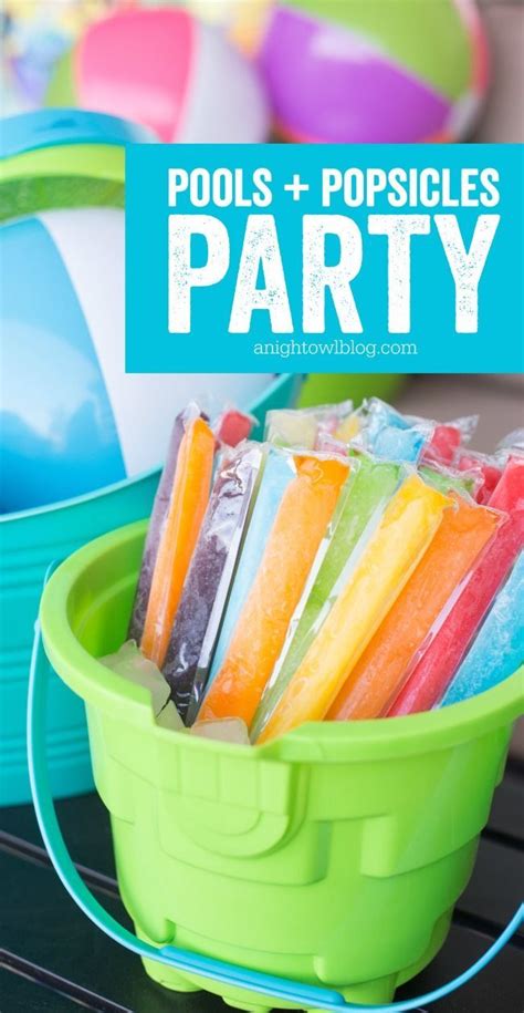 Fun In The Sun Pools And Popsicles Party