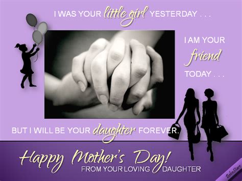 Happy mother's day 2020 wishes : From Your Loving Daughter. Free Happy Mother's Day eCards ...