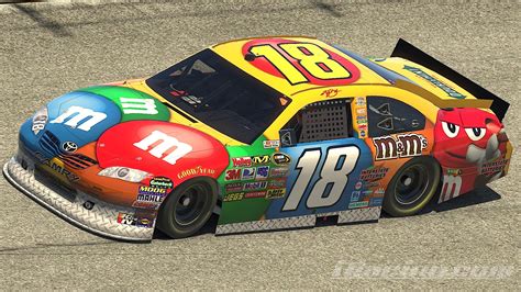 Kyle Busch 2011 Mandms Toyota Camry Cot By Nicholas Doucette Trading Paints