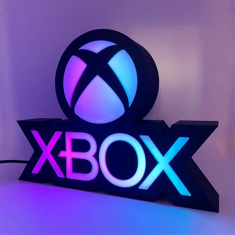 Xbox Light Box Logo By Soulrider911 Download Free Stl Model