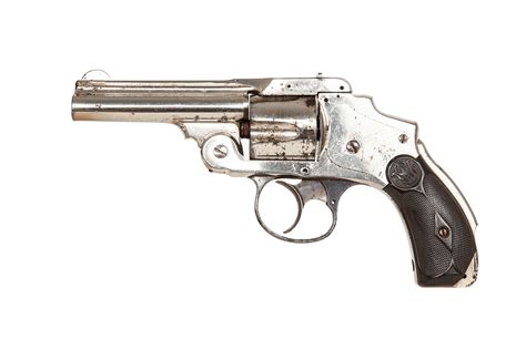 Smith And Wesson Shrouded Hammer Double Action Top Break Revolver In