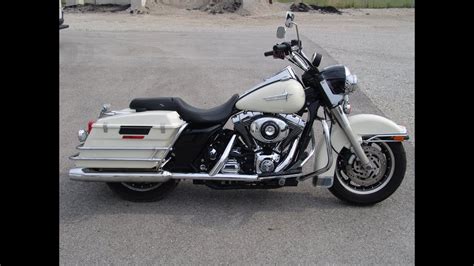 2005 Harley Davidson Flhpi Road King Police Youtube
