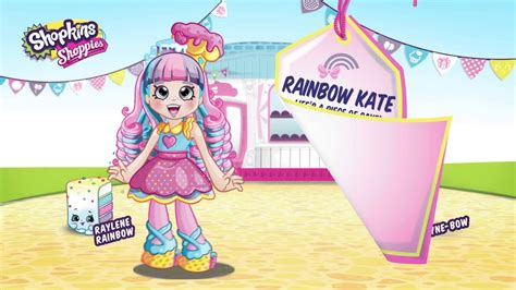 Meet The Shoppies Rainbow Kate Youtube