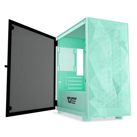 Darkflash Dlm21 Mesh Micro Atx Mini Itx Tower Microatx Mint Green