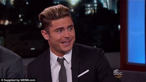 Zac Efron Flashes His Abs In Comical Photo Shared From Visit To Jimmy