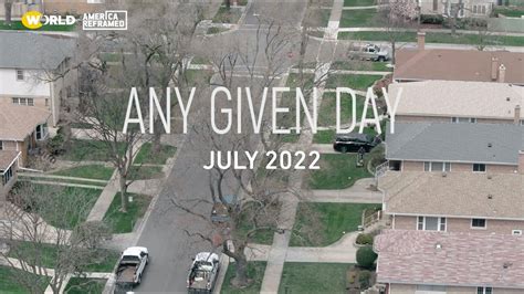 Any Given Day Official Trailer America Reframed Youtube