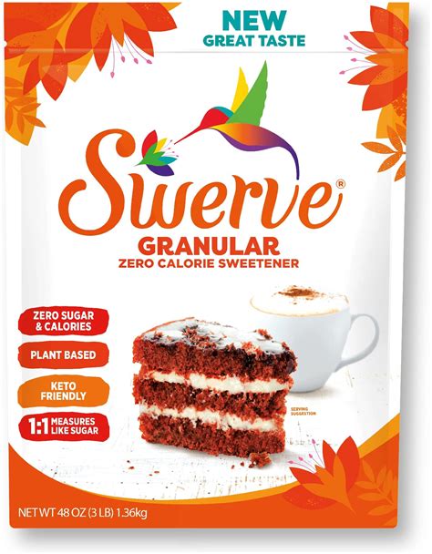 Swerve Ultimate Sugar Replacement Sweetener Granular Sugar