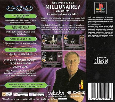 Who Wants To Be A Millionaire 2nd Edition Cover Or Packaging Material