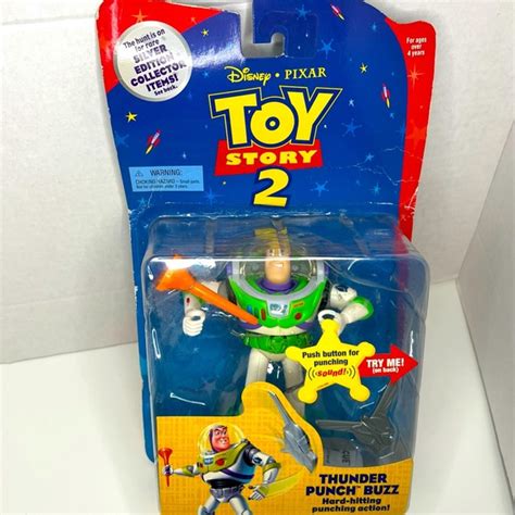 Disney Toys 999 Disney Toy Story 2 Buzz Lightyear Thunder Punch