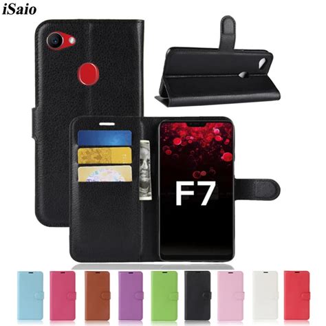 luxury case for oppo f7 wallet flip cover mobile phone case for oppo f7 leather cover tpu shell