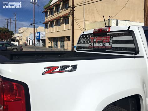 Z71 Off Road Bed Side Decals 2015 Chevrolet Colorado Silverado Tfb
