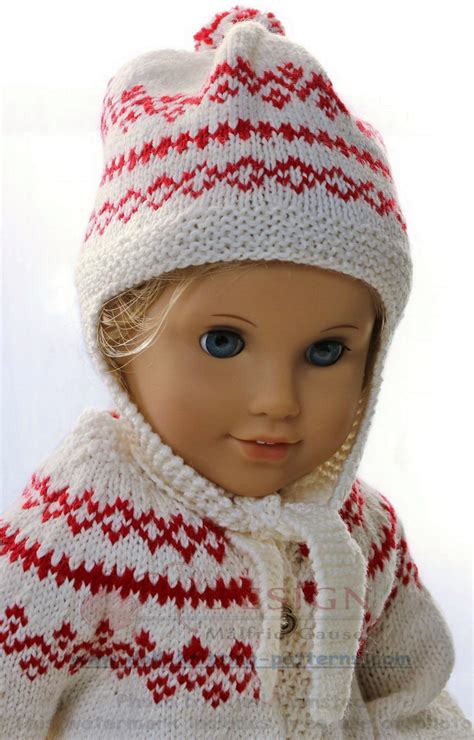 This post contains more resources. Knitting pattern for dolls clothes