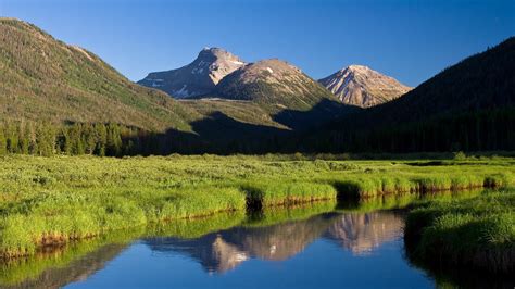 Wallpaper Landscape Forest Mountains Sea Lake Water Nature