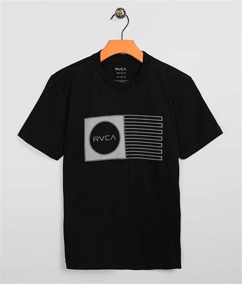Boys Rvca Independence 2 T Shirt Boys T Shirts In Black Buckle