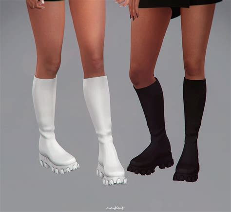 Mmsims Daydream Boots Mmsims Boots Sims Sims 4 Body Mods