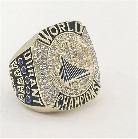 Closer Look At Kevin Durants First Championship Ring Which Created By
