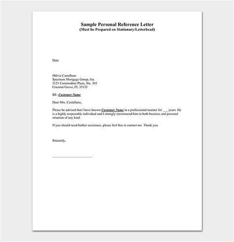 This is written when you have an occasion like birthdays, baby showers and weddings, and want those to attend invitation letter for business visa. Reference Letter Template - 28+ Examples & Samples