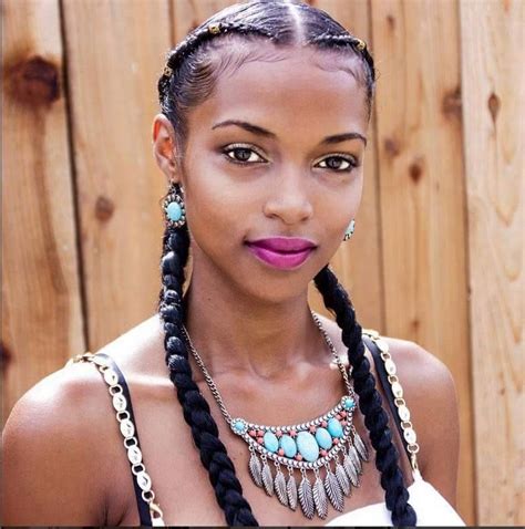 Simply Beautiful Braided Elegance Fit For A Queen Ig Kersti Pitre Naturalhairmag Two Braid