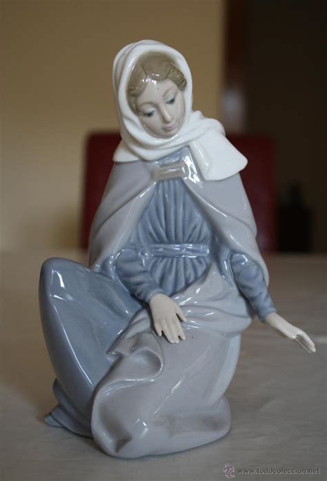 Figura Porcelana De Virgen Maria De La Marca Na Comprar Porcelana Y