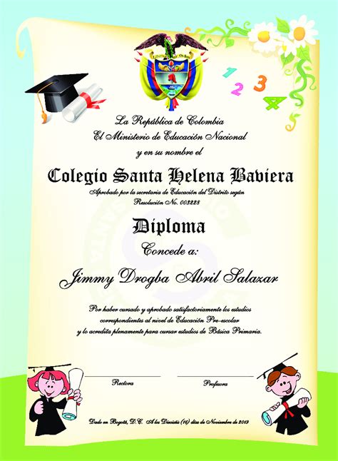Modelo De Diploma Diplomas Postgrado Escuela Grado Ca Vrogue Co