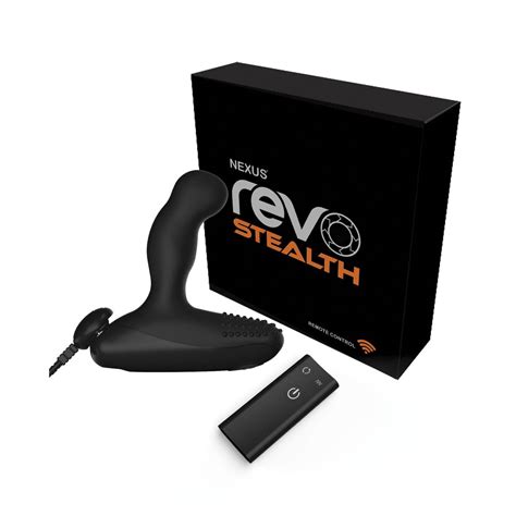 Shop Nexus Revo Stealth Remote Control Rotating Prostate Massager Adam S Toy Box