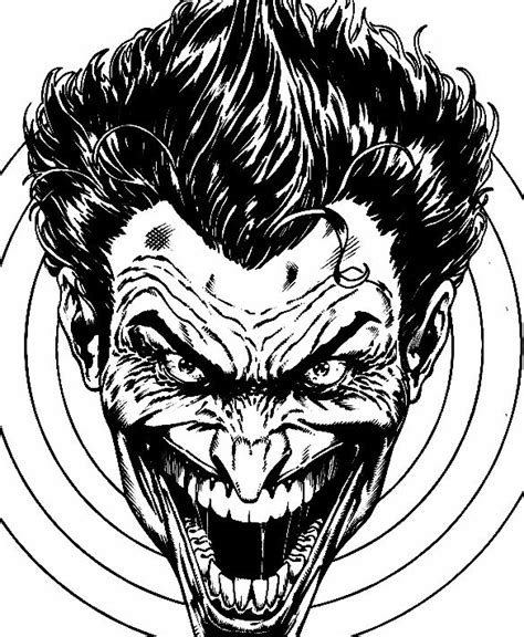 Black And White Joker By Jason Fabok Anime Escuro Desenhos Vil S