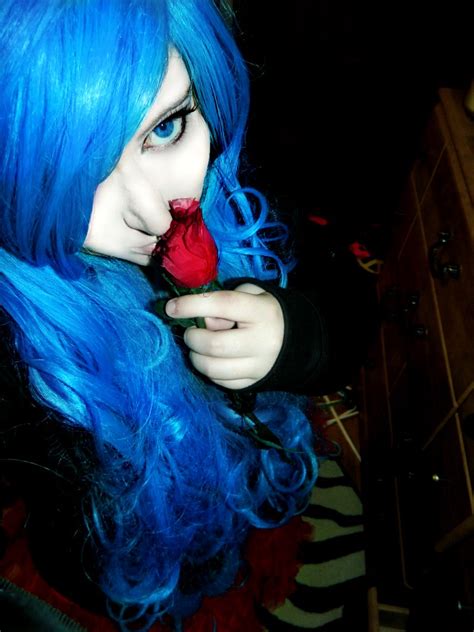 Blue Hair Scene Girl With Blue Hair Chrissysummers02 Flickr