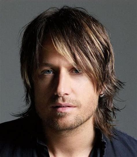 Punk hairstyles look good on straight hair and suggest heavier layering with a spiky finish through the edges. Medium Length Mens Hairstyles 2013 | Fashion Trends Styles ...