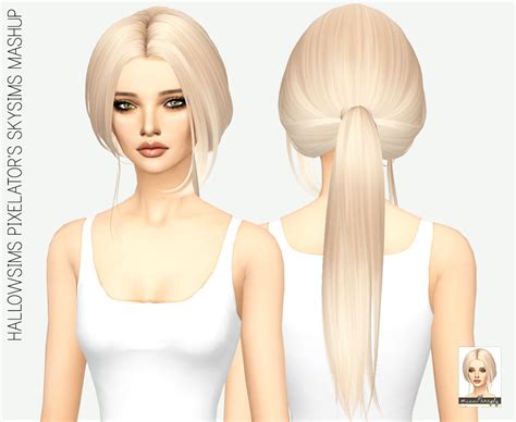 Lana Cc Finds The Sims 4 Hair Sims Hair Sims 4