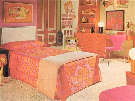 Late 60s Early 70s Fashion Retro Bedrooms 70s Home Decor Retro