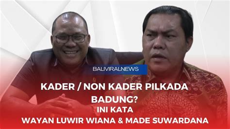 Surat Dpp Pdi Perjuangan Turun Nonkader Berpeluang Diusung Di Pilkada Badung Youtube