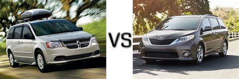 However, both the sienna and the grand caravan also have a standard backup. 2017 Dodge Grand Caravan vs Toyota Sienna | Swope Chrysler ...