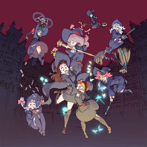 Little Witch Academia Tv Anime Character Designs And Halloween Candy