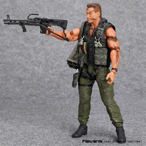 Neca Commando 30th John Matrix Arnold Schwarzenegger Pvc Action Figure