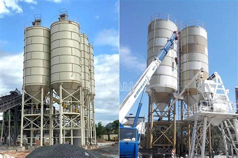 Bolted Type Cement Silo Expert In Powder Storage And Conveying Solutionshamac Machinery