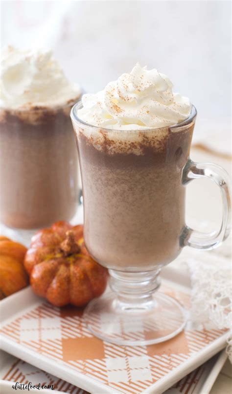 Pumpkin Hot Chocolate A Latte Food