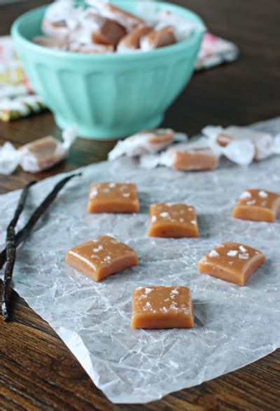 Vanilla Bean Sea Salt Caramels With Bourbon Cook Nourish Bliss