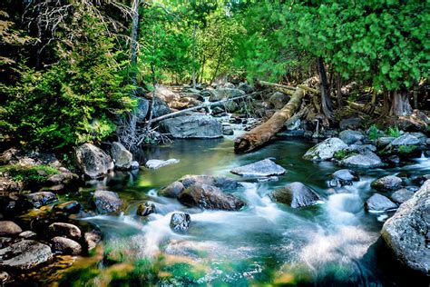 Peaceful River Flow Photograph By Ron Christie