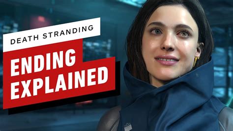 Once again, we find ourselves in the unenviable position of telling people we're playing a hideo kojima game, and having to somehow explain what in the name. Death Stranding Ending Explained - YouTube