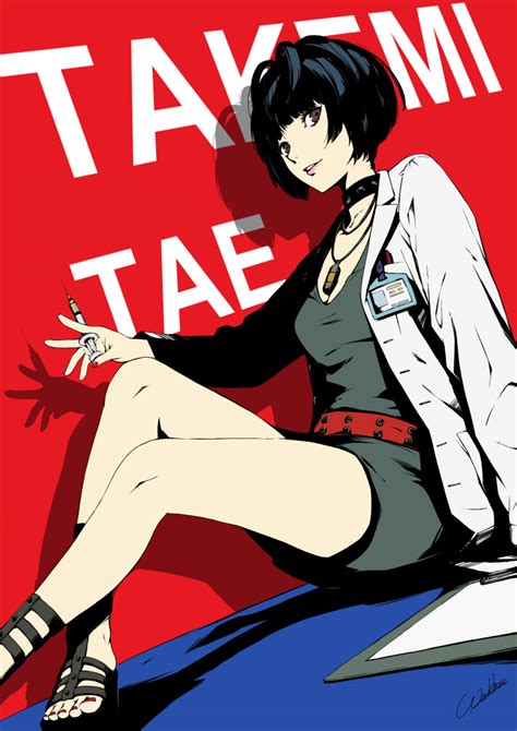 Takemi Tae Persona And More Drawn By Werkbau Danbooru