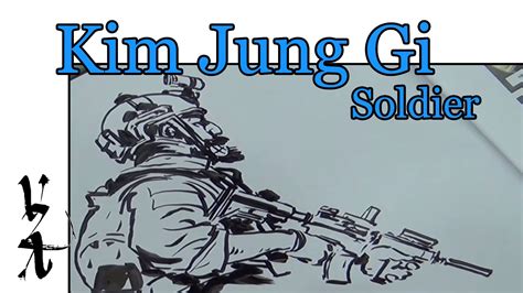 Kim Jung Gi Drawing A Soldier Kim Jung Boy Drawing